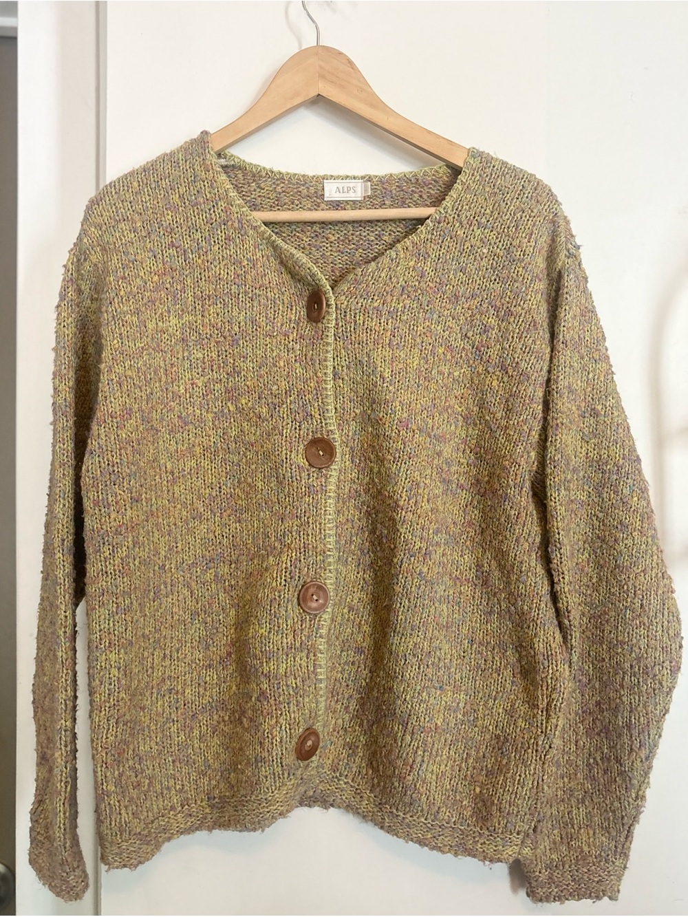 Women’s Vintage ALPS Multicolrer Cardigan